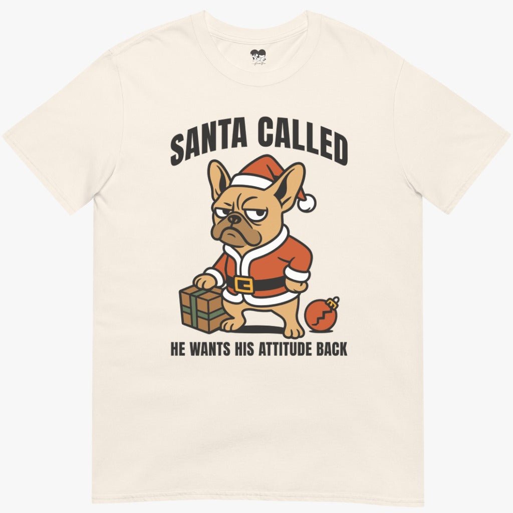 Attitude Claus T-Shirt - T-Shirt - Heartfur
