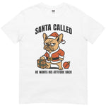 Attitude Claus T-Shirt - T-Shirt - Heartfur