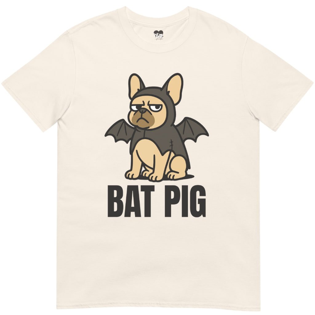 Bat Pig T-Shirt - T-Shirt - Heartfur