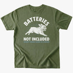 Batteries not included T-shirt - Military Green - Heartfur