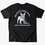 Bed is mine T-shirt - Black - Heartfur