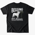 Begging T-shirt - Black - Heartfur