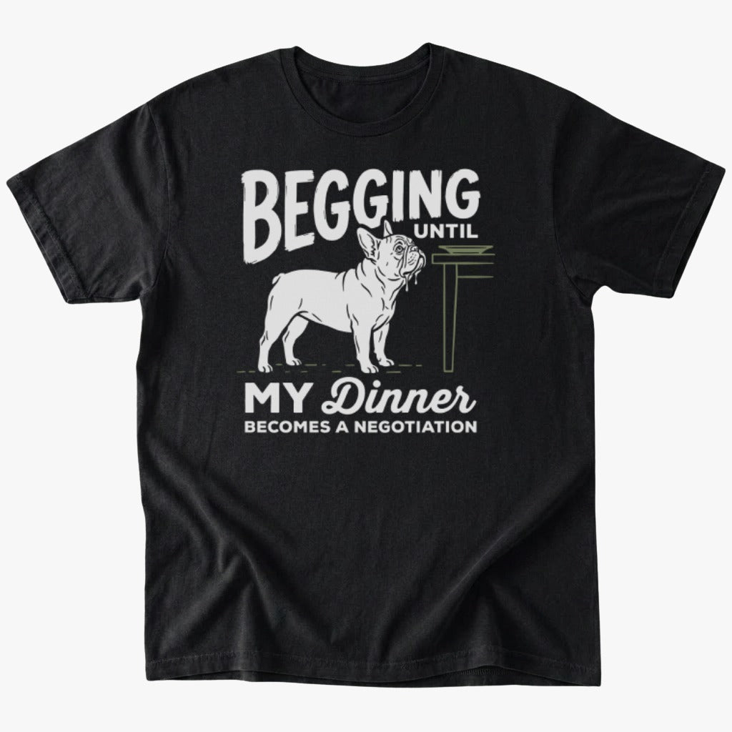 Begging T-shirt - Black - Heartfur