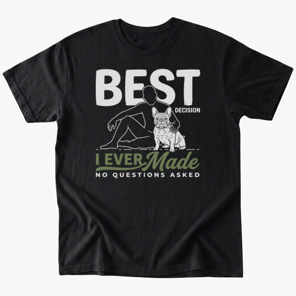 Best decision ever T-shirt - Black - Heartfur