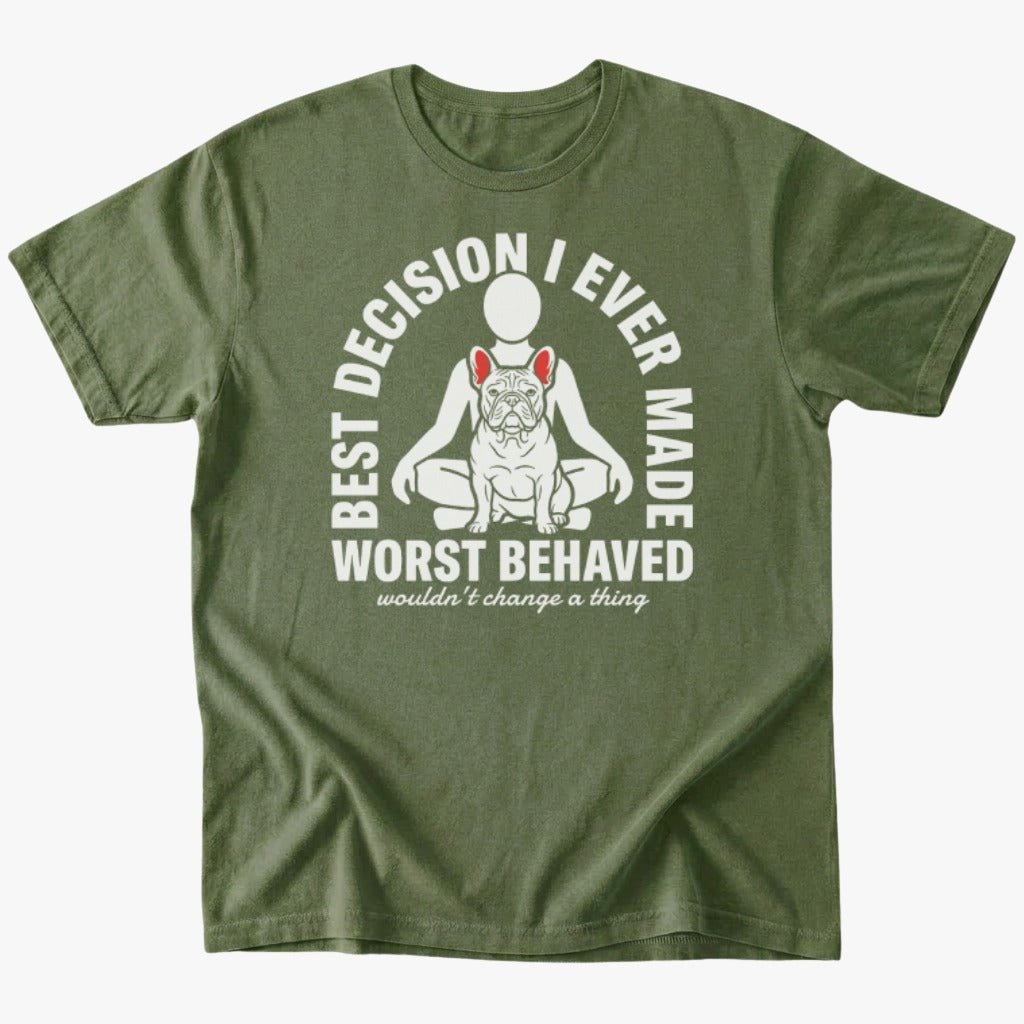 Best decision T-Shirt - Military Green - Heartfur