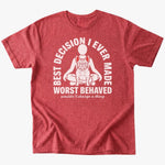 Best decision T-Shirt - Heather Red - Heartfur