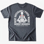 Best decision T-Shirt - Dark Heather - Heartfur
