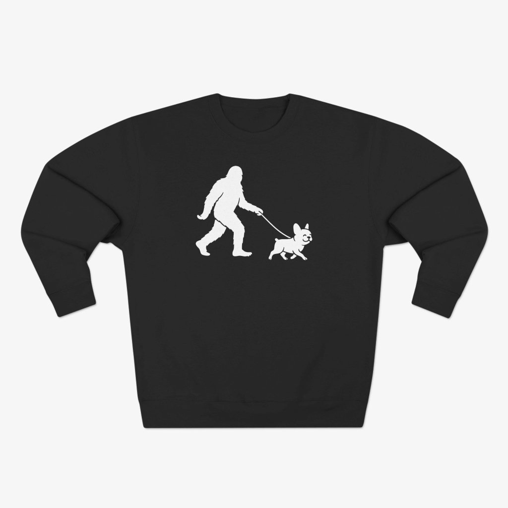 Bigfoot Walking frenchie Sweatshirt