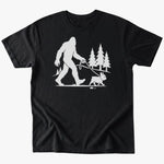 Bigfoot x Frenchie T-Shirt - Black - Heartfur