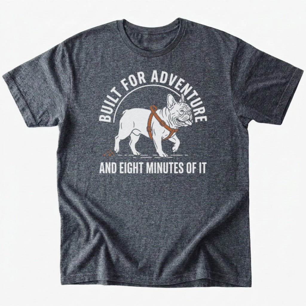 Built for adventure T-Shirt - Dark Heather - Heartfur