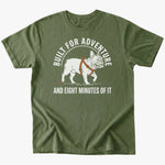 Built for adventure T-Shirt - Military Green - Heartfur