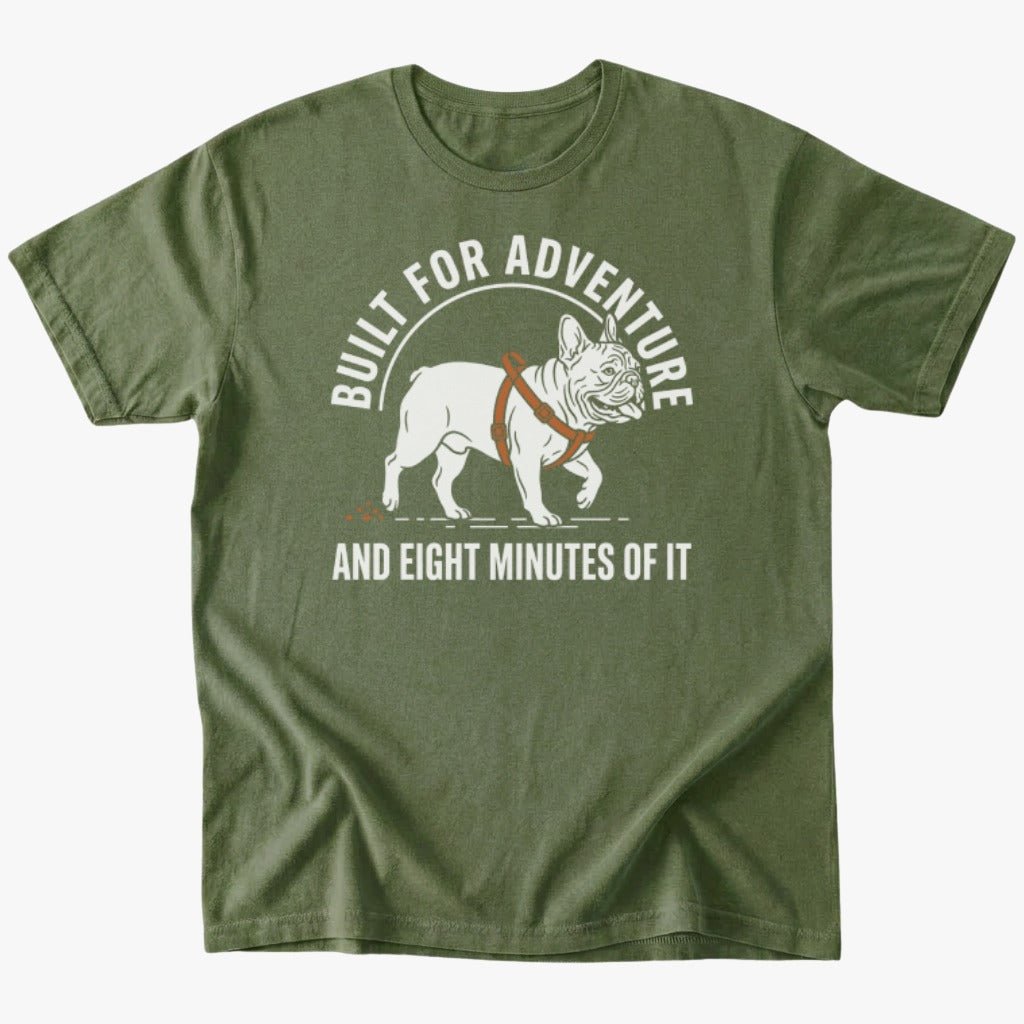 Built for adventure T-Shirt - Military Green - Heartfur