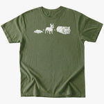 burrito T-shirt - Military Green - Heartfur