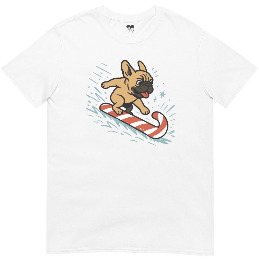 Candy Cane Surf T-Shirt - T-Shirt - Heartfur