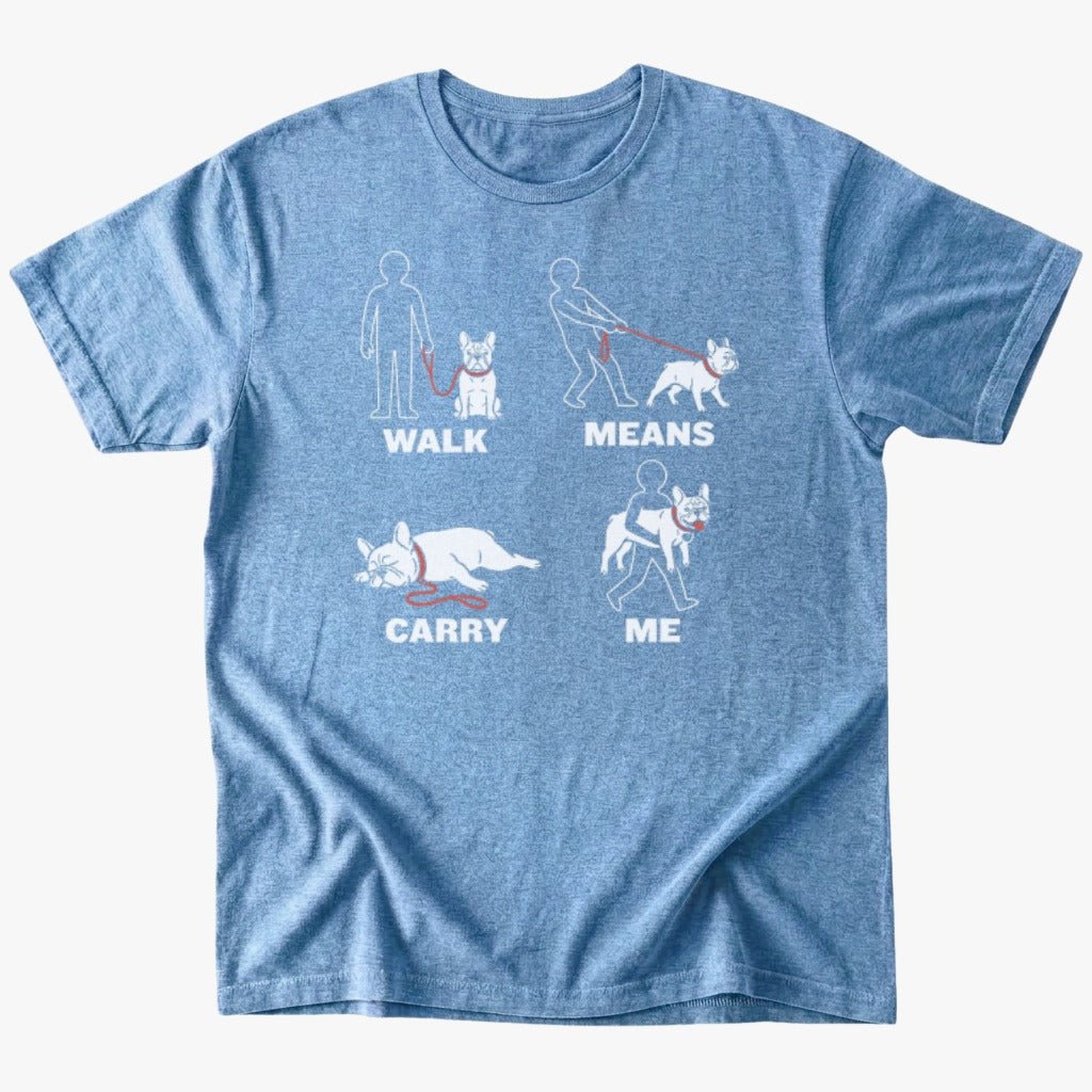 Carry Me T-shirt - Heather Indigo - Heartfur
