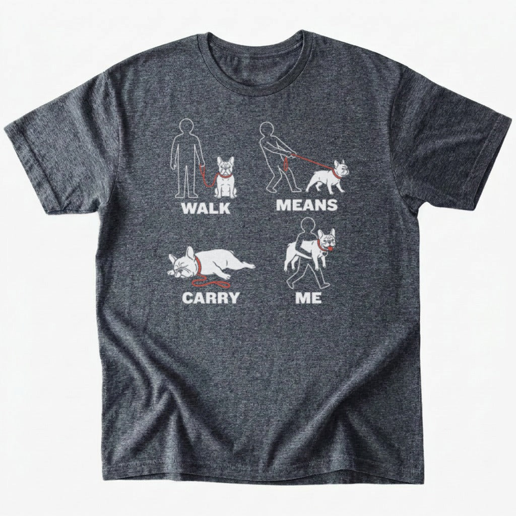 Carry Me T-shirt - Dark Heather - Heartfur
