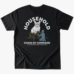 Chain of command T-shirt - Black - Heartfur