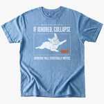 Collapse T-Shirt - Heather Indigo - Heartfur