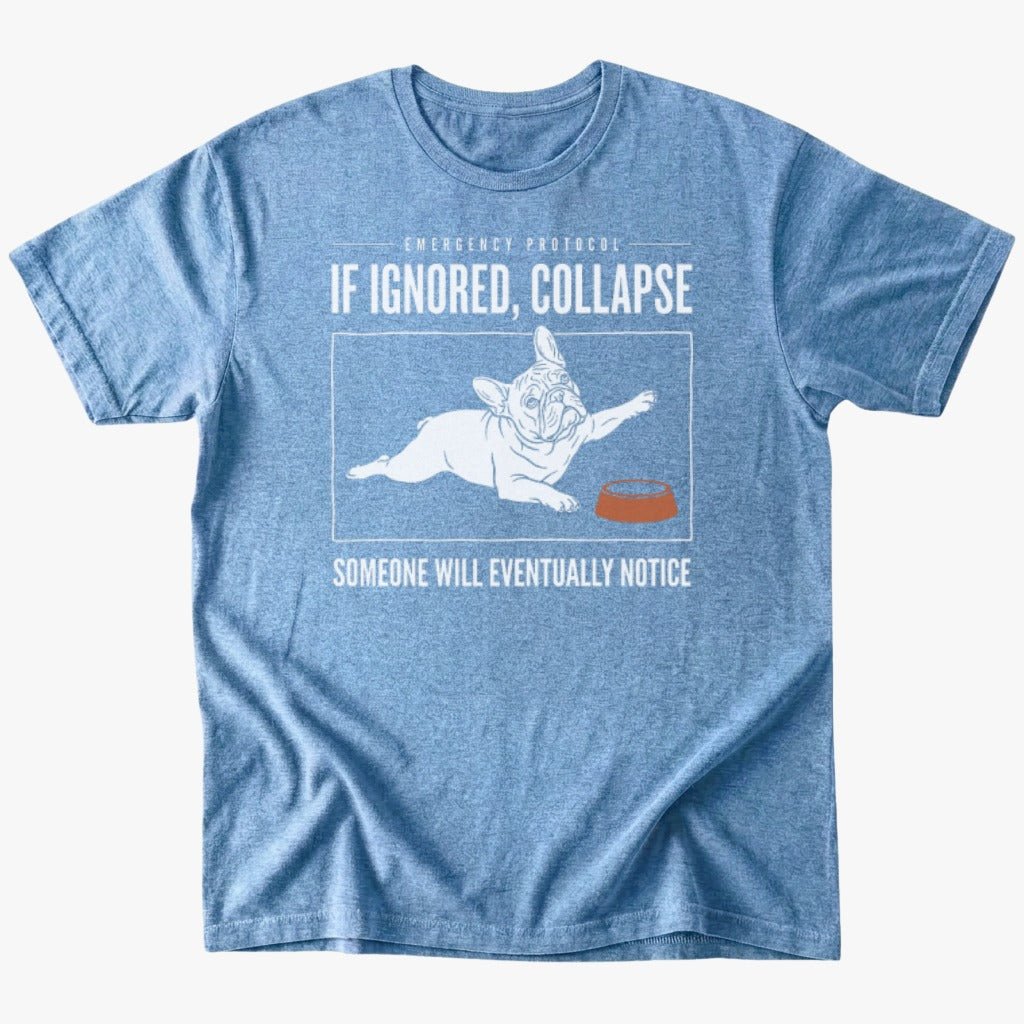 Collapse T-Shirt - Heather Indigo - Heartfur