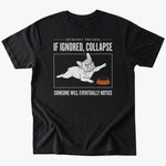 Collapse T-Shirt - Black - Heartfur