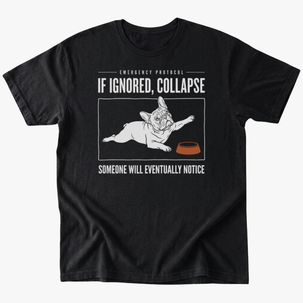 Collapse T-Shirt - Black - Heartfur