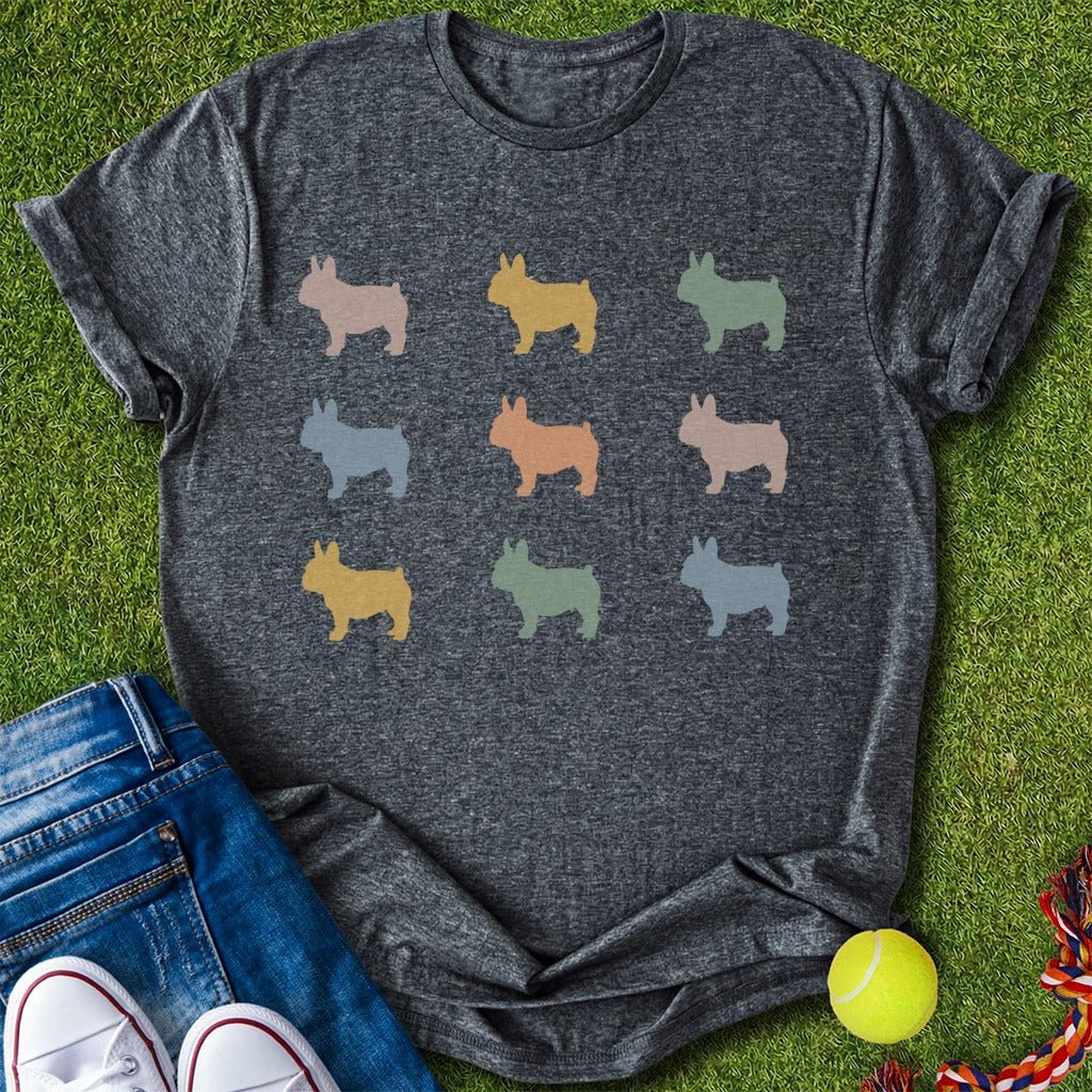 Colorful frenchie T-Shirt