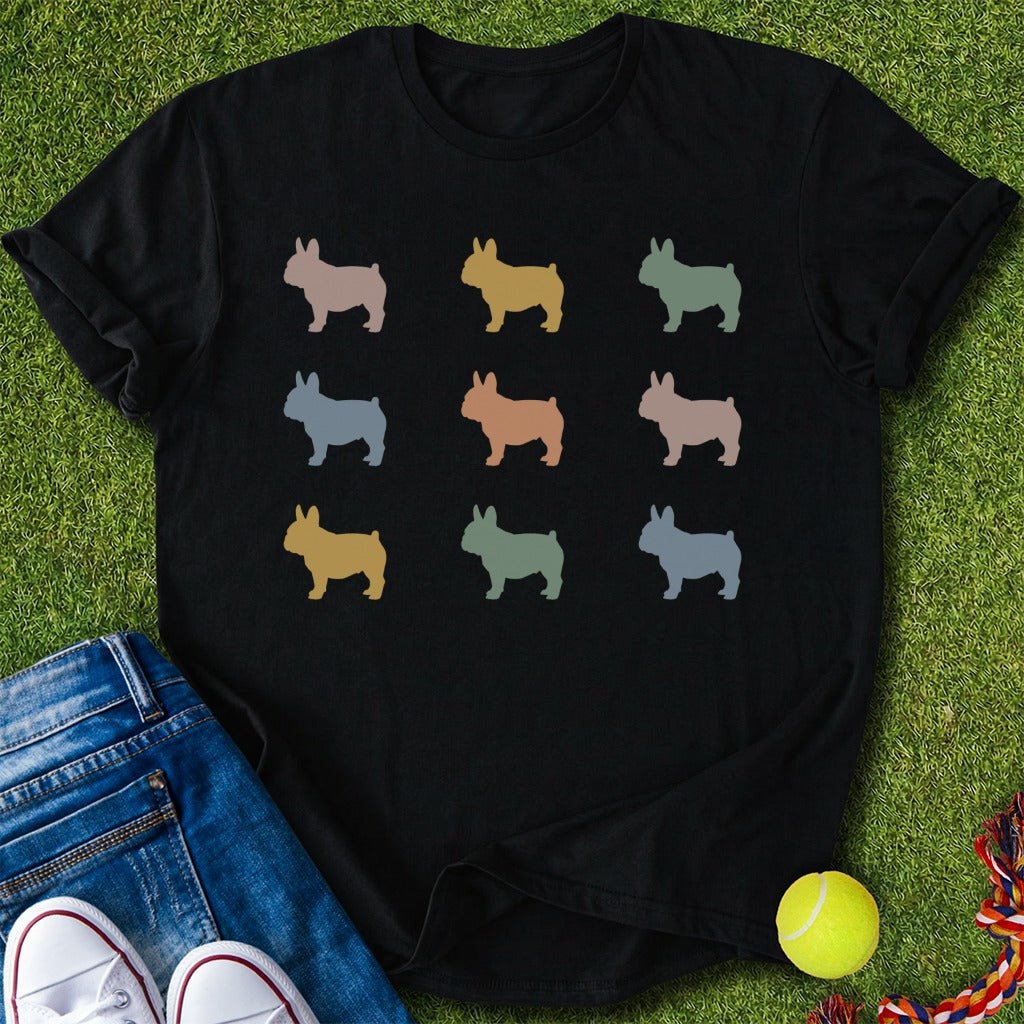 Colorful frenchie T-Shirt