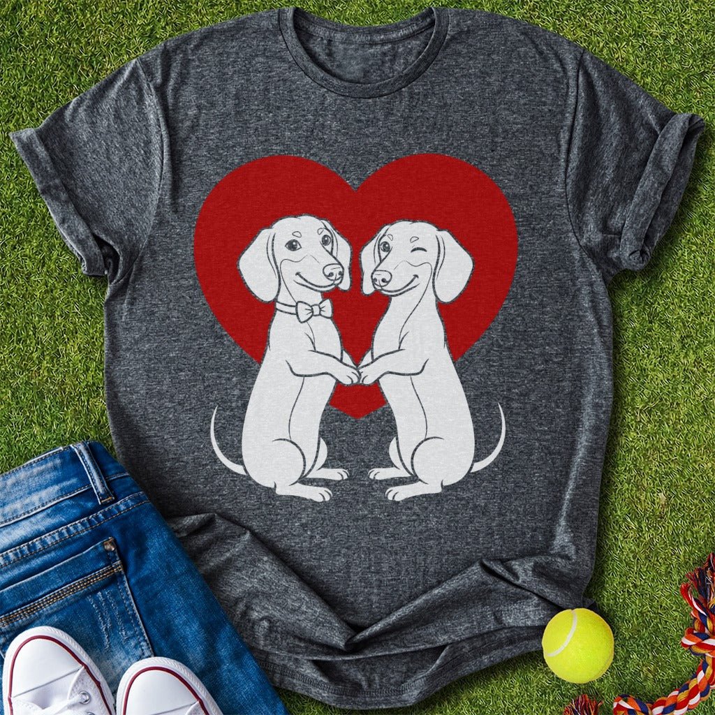 Doxie Love T-Shirt - T-Shirt - Heartfur