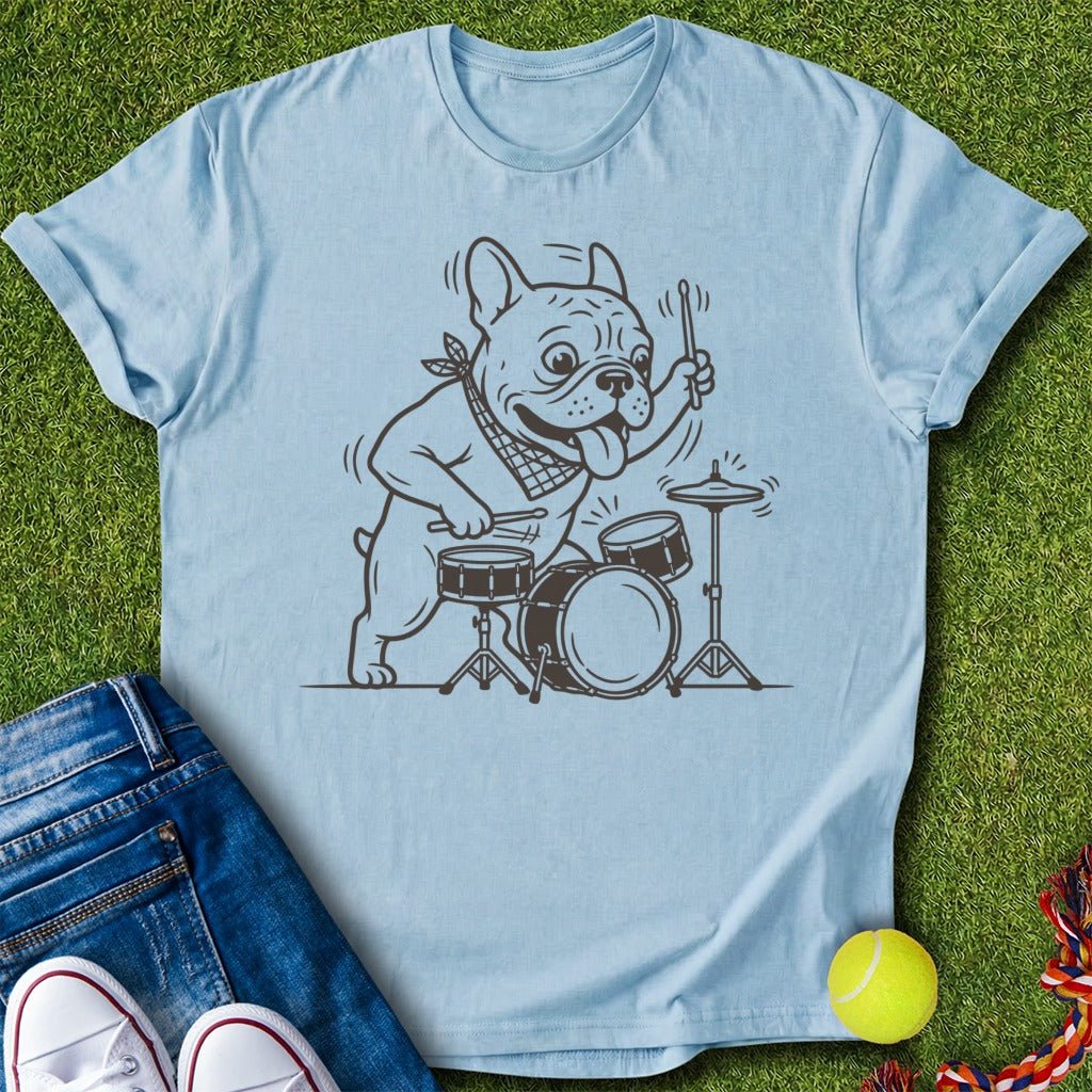 Drummer Dog T-Shirt
