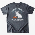Eating Yours T-Shirt - Dark Heather - Heartfur