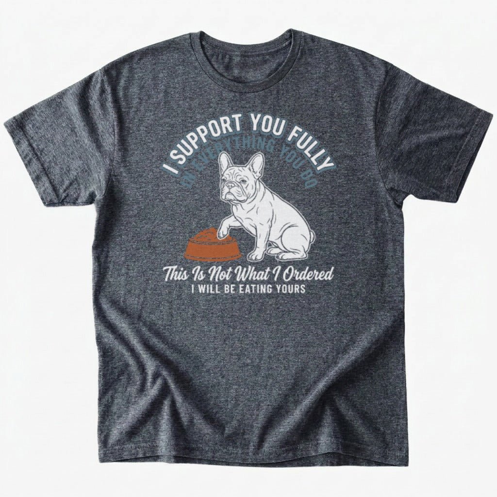 Eating Yours T-Shirt - Dark Heather - Heartfur