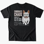 Embrace Chaos T-shirt - Black - Heartfur