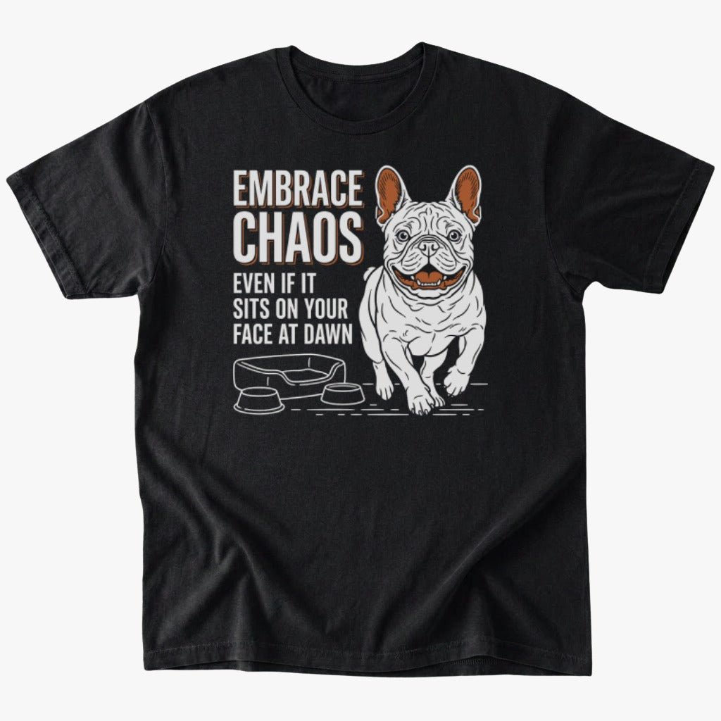 Embrace Chaos T-shirt - Black - Heartfur