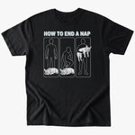 End a nap T-Shirt - Black - Heartfur