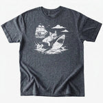 Fetch T-Shirt - Dark Heather - Heartfur