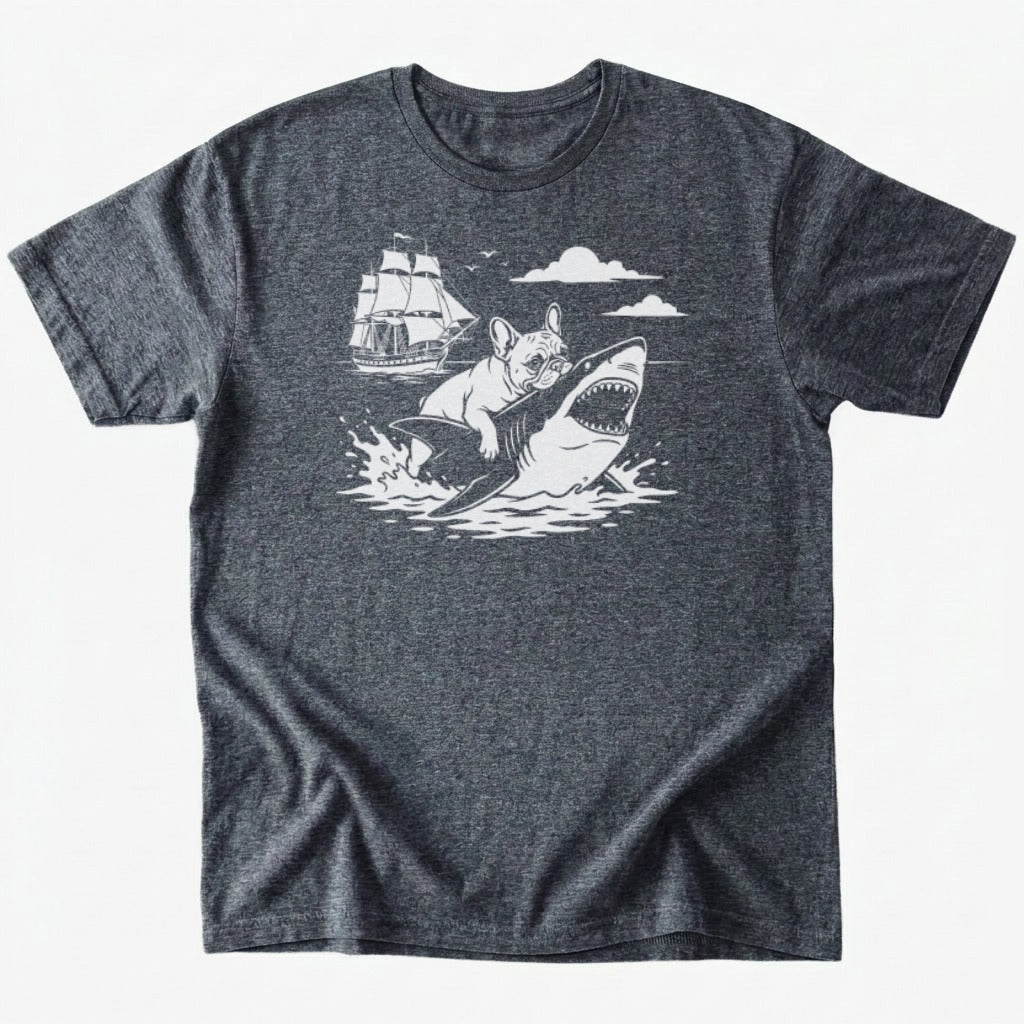 Fetch T-Shirt - Dark Heather - Heartfur