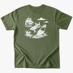 Fetch T-Shirt - Military Green - Heartfur