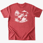 Fetch T-Shirt - Heather Red - Heartfur