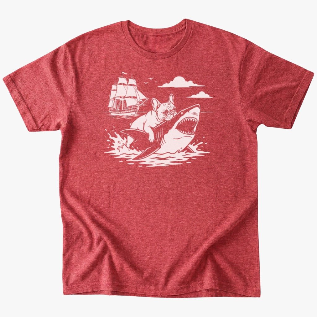Fetch T-Shirt - Heather Red - Heartfur