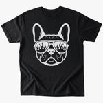 Fire x frenchie T-Shirt - Black - Heartfur