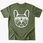 Fire x frenchie T-Shirt - Military Green - Heartfur