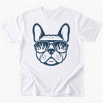 Fire x frenchie T-Shirt - White - Heartfur