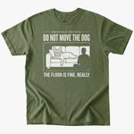 Floor is fine T-Shirt - Military Green - Heartfur