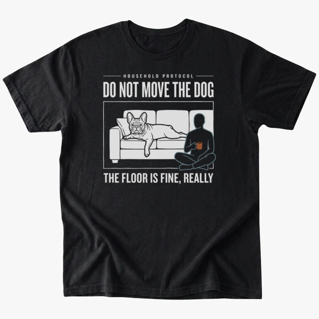 Floor is fine T-Shirt - Black - Heartfur