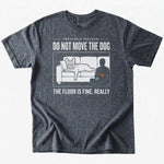 Floor is fine T-Shirt - Dark Heather - Heartfur