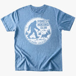 Forest Hiking Club T-Shirt - Heather Indigo - Heartfur