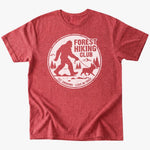 Forest Hiking Club T-Shirt - Heather Red - Heartfur