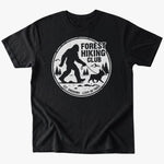 Forest Hiking Club T-Shirt - Black - Heartfur