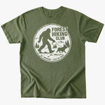 Forest Hiking Club T-Shirt - Military Green - Heartfur