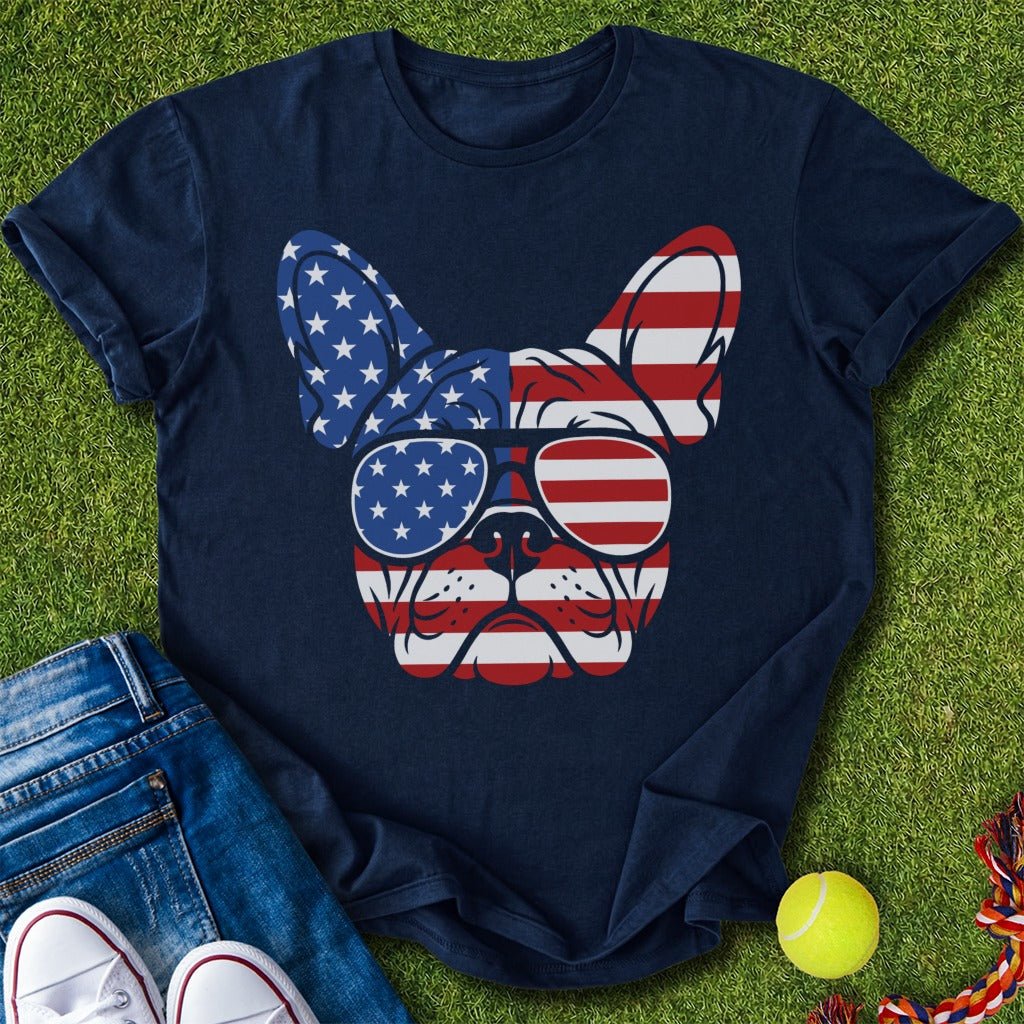 Frenchie American T-Shirt
